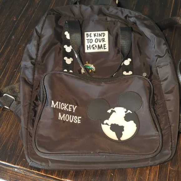 Disney | Bags | Mickey Mouse Be Kind To Our Home Backpack 